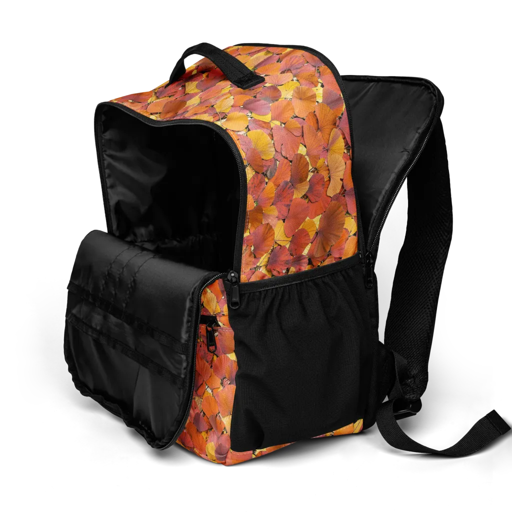 Autumn Ginkgo on Utility Backpack — Product details 2