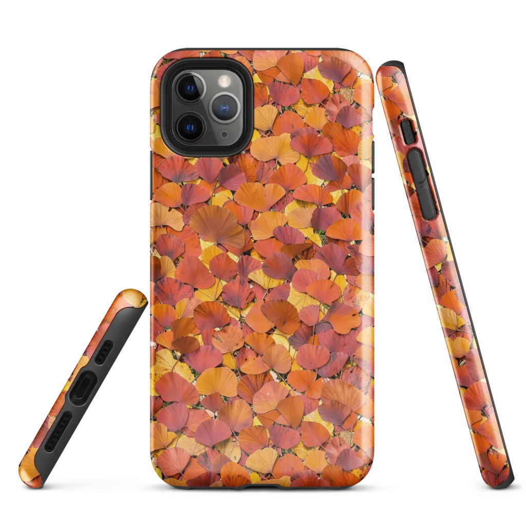 Autumn Ginkgo on Tough Case for iPhone® — Front