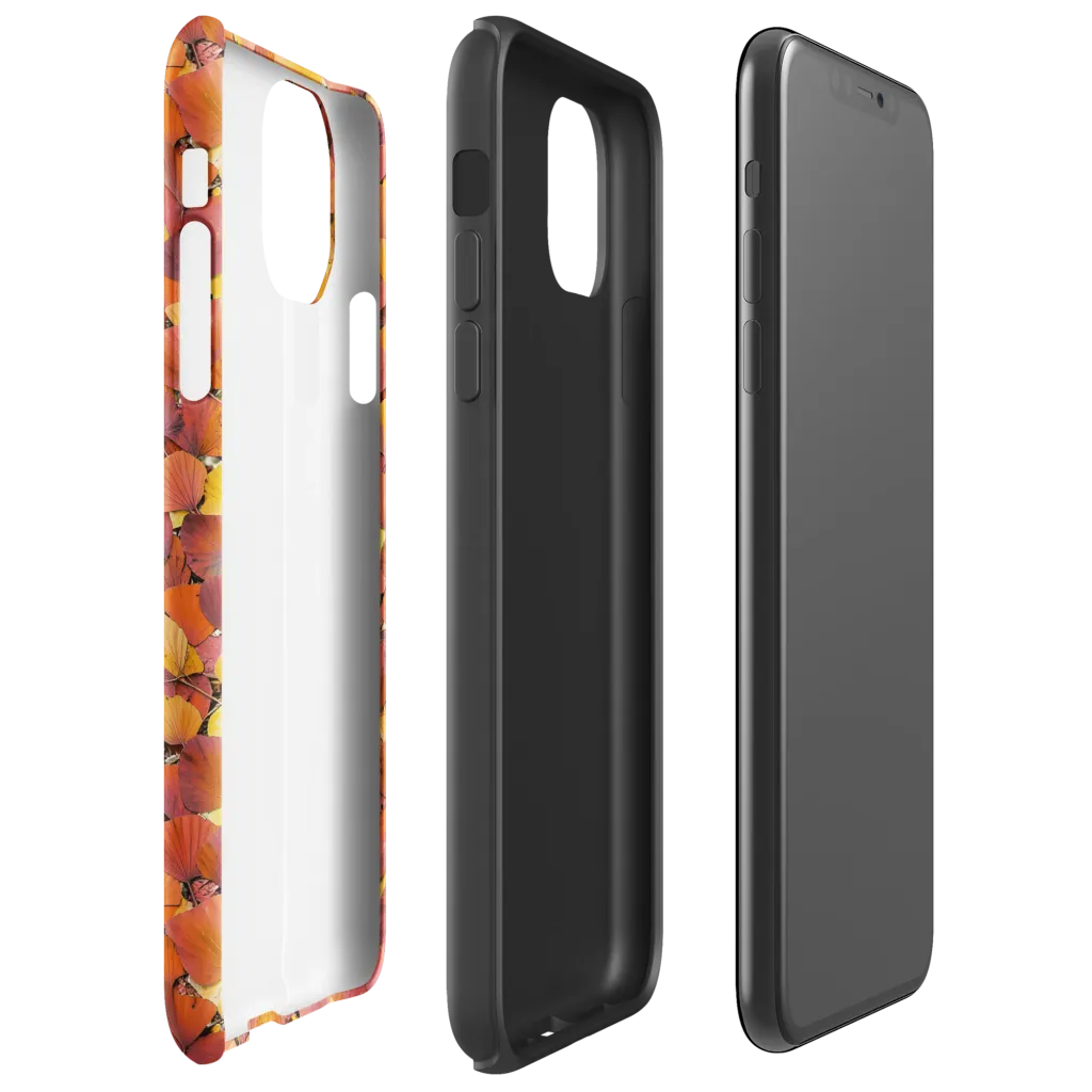 Autumn Ginkgo on Tough Case for iPhone® — Right