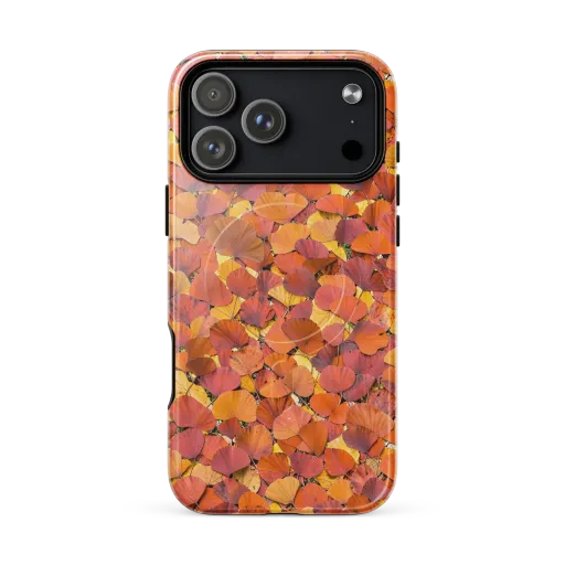 Autumn Ginkgo on a MagSafe Tough Case for iPhone®