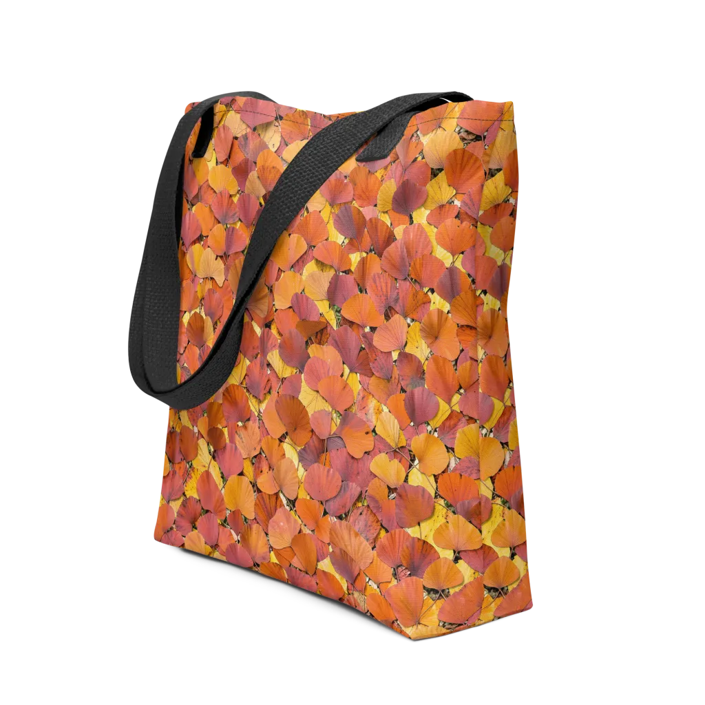 Autumn Ginkgo on Tote Bag — Front