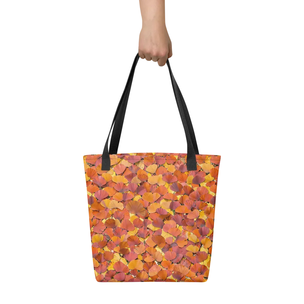 Autumn Ginkgo on Tote Bag — Front