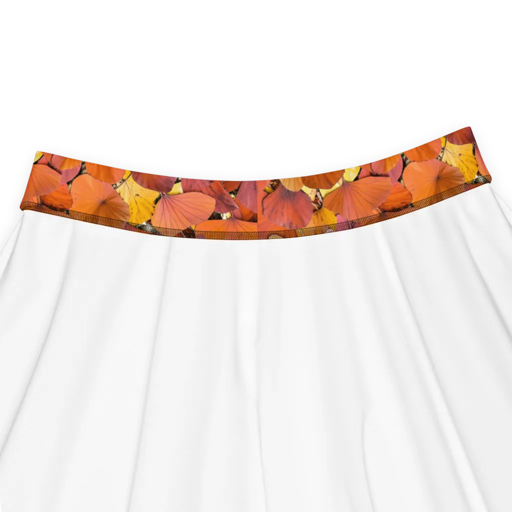 Autumn Ginkgo on Skater Skirt — Product details
