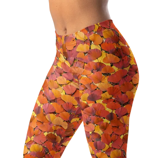 Autumn Ginkgo on a Leggings