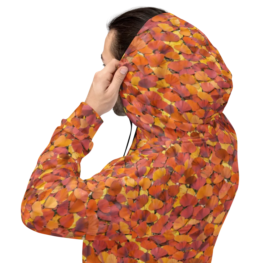 Autumn Ginkgo on Hoodie — Back