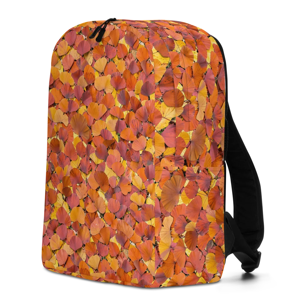 Autumn Ginkgo on Minimalist Backpack — Left