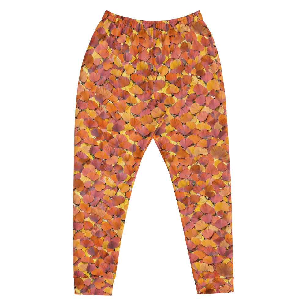 Autumn Ginkgo on Men's Joggers — Front
