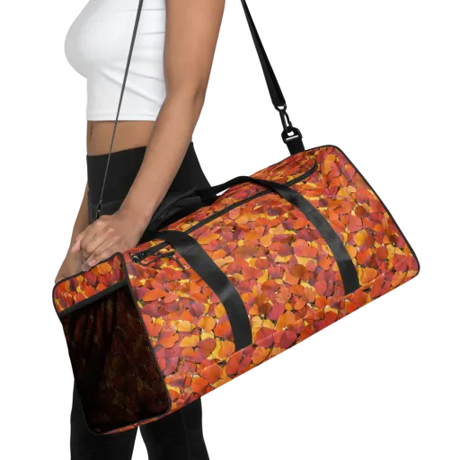 Autumn Ginkgo on a Duffle Bag