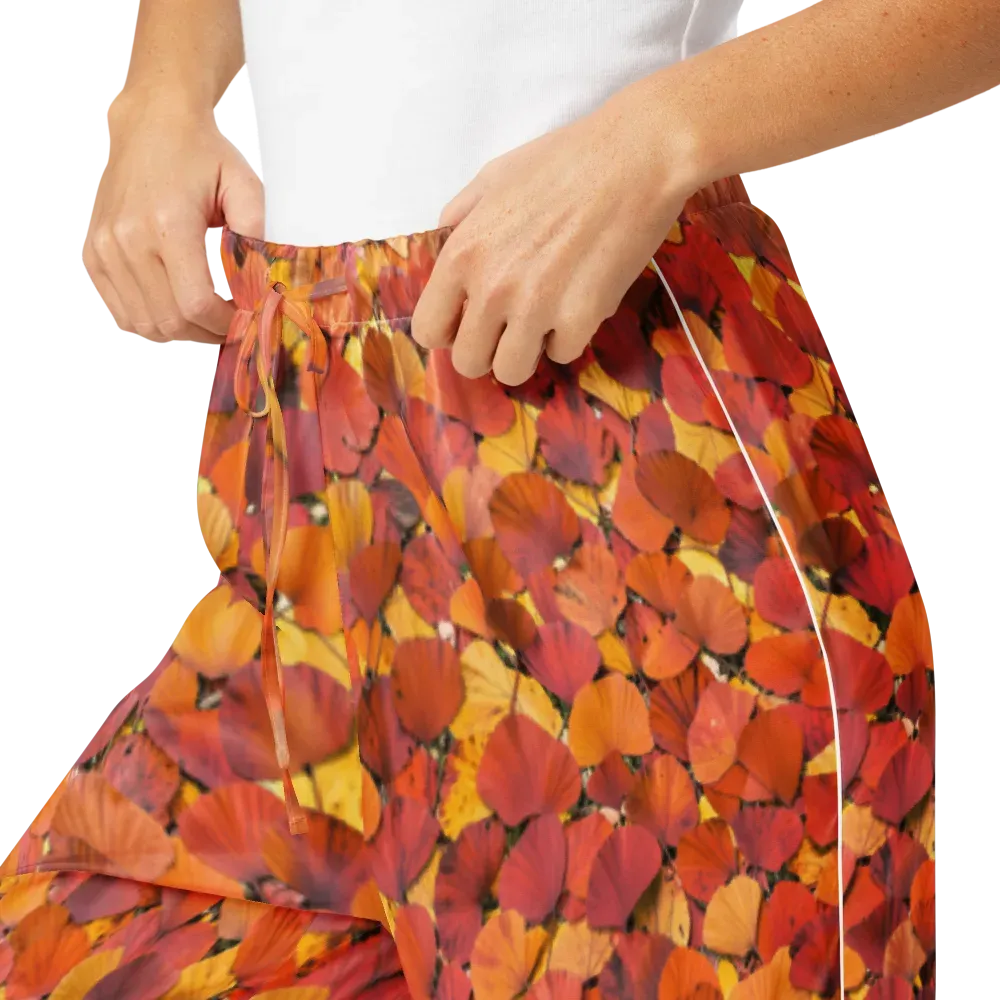 Autumn Ginkgo on Women's Pajama Pants — Product details