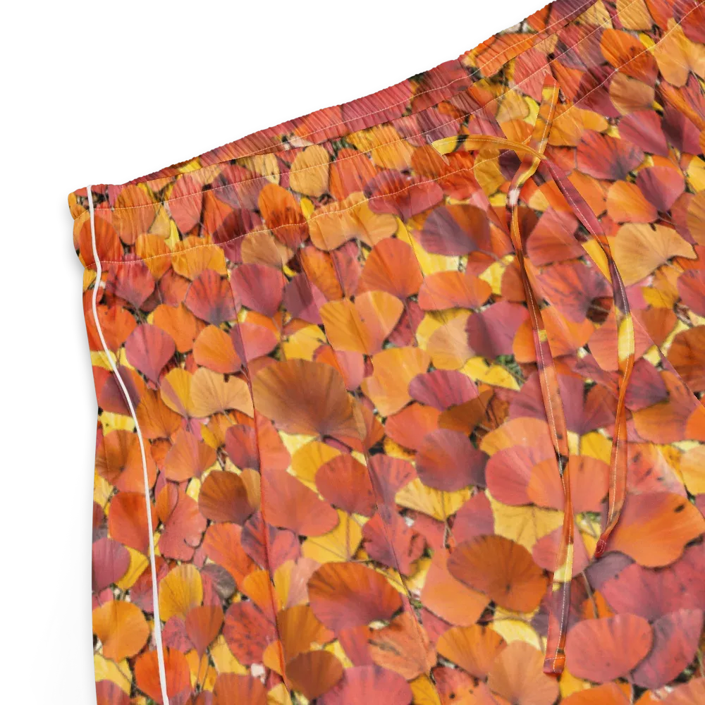 Autumn Ginkgo on Women's Pajama Shorts — Product details
