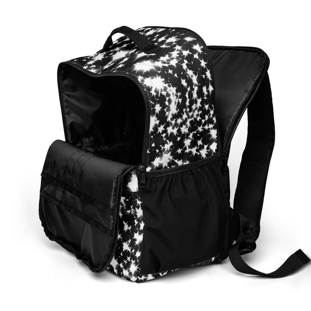 Black Starburst on Utility Backpack — Product details 2