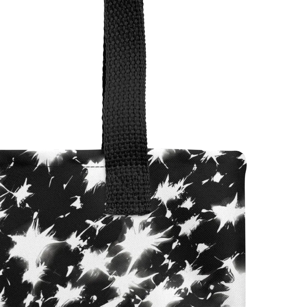 Black Starburst on Tote Bag — Product details