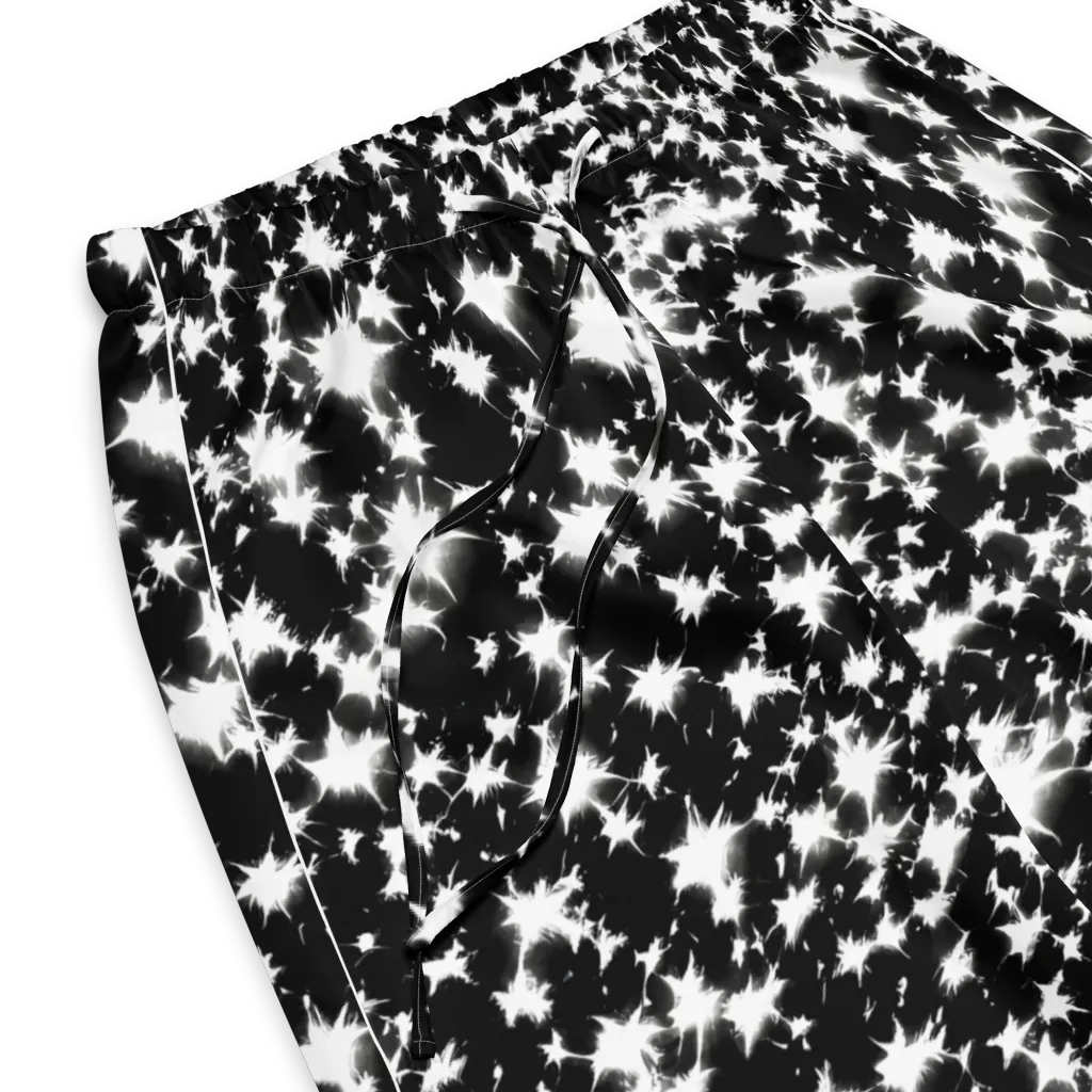 Black Starburst on Women's Pajama Pants — Product details