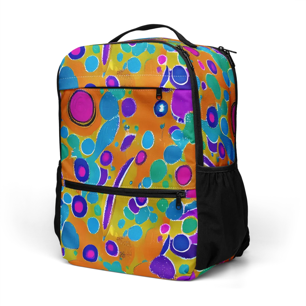 Chromatic Splash on Utility Backpack — Left Front