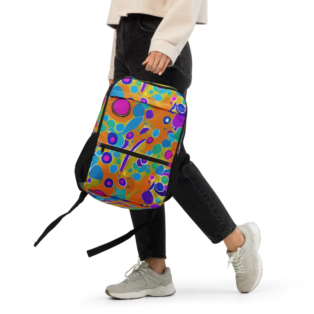 Chromatic Splash on Utility Backpack — Front