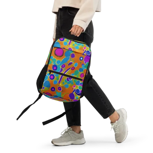 Chromatic Splash on a Utility Backpack