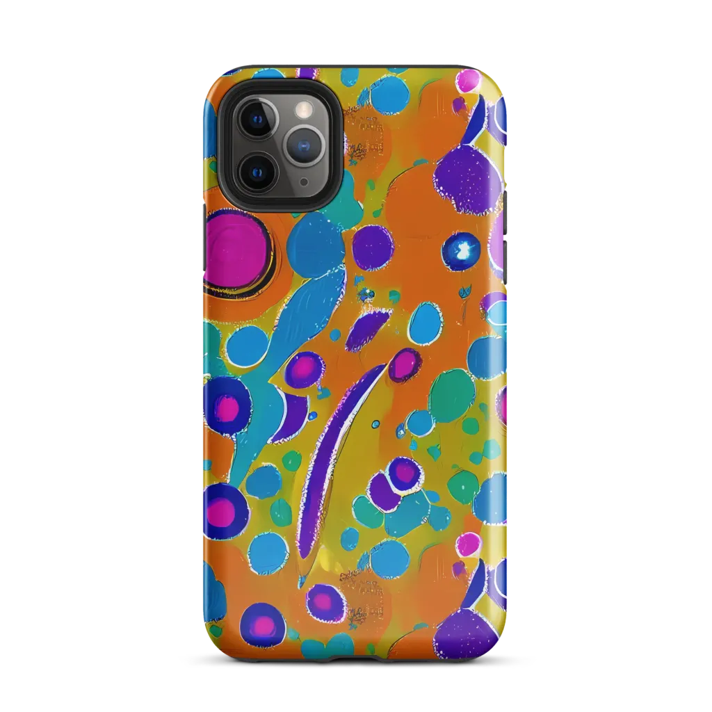 Chromatic Splash on Tough Case for iPhone® — Front