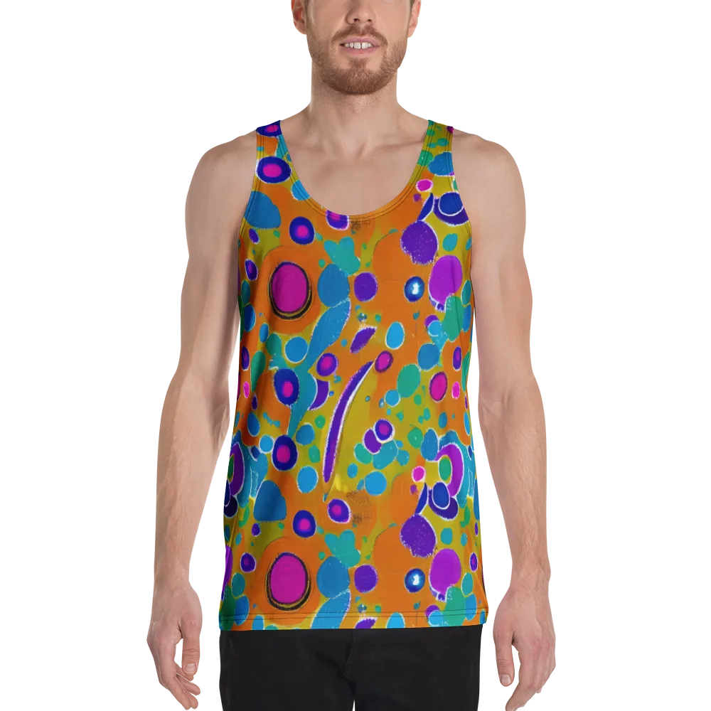 Chromatic Splash on Men's Tank Top — Front