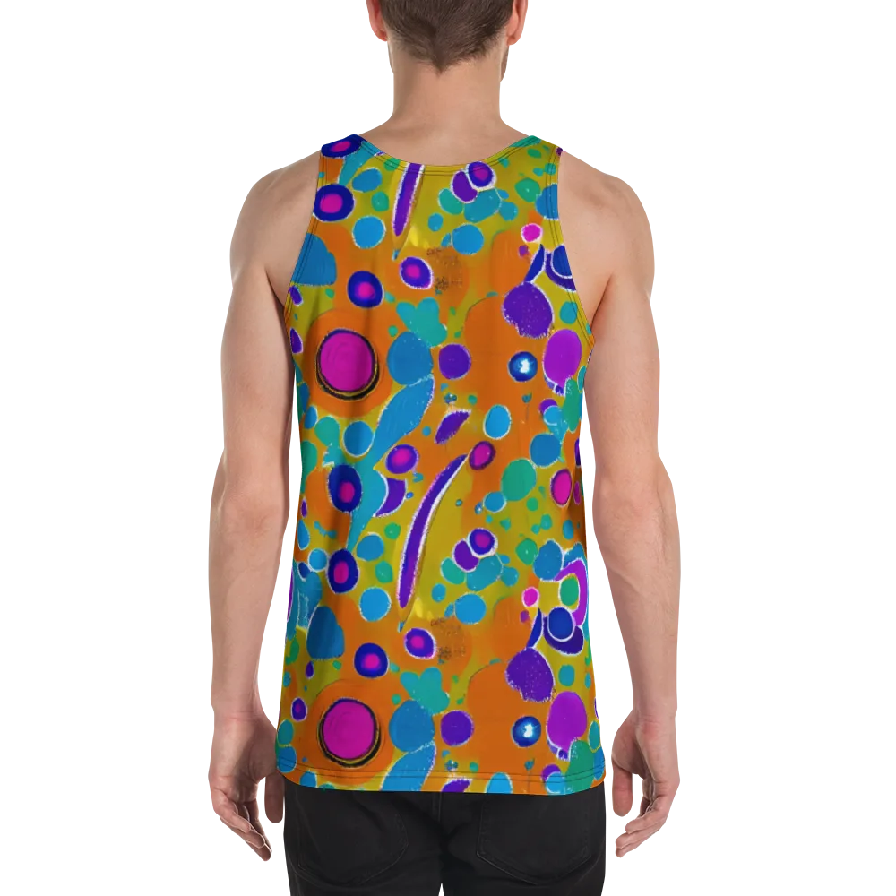 Chromatic Splash on Men's Tank Top — Back