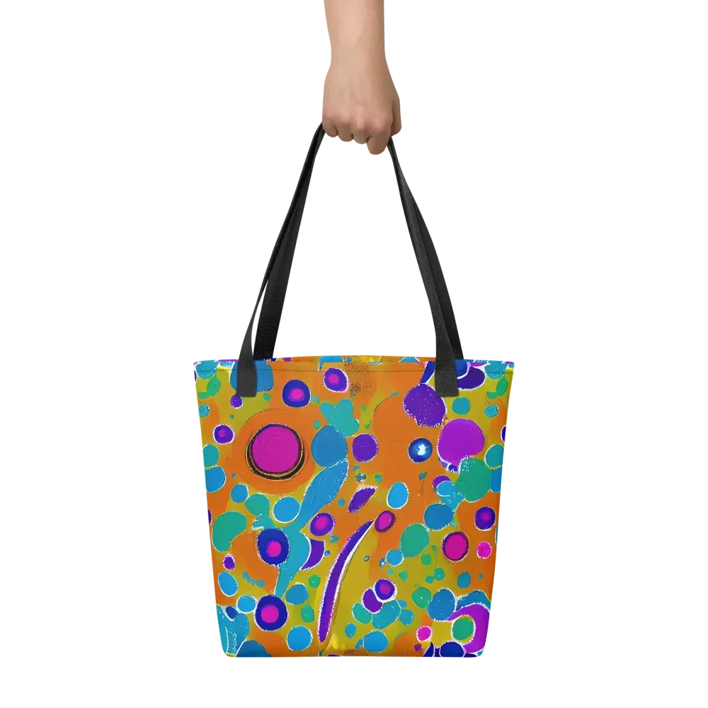 Chromatic Splash on Tote Bag — Front