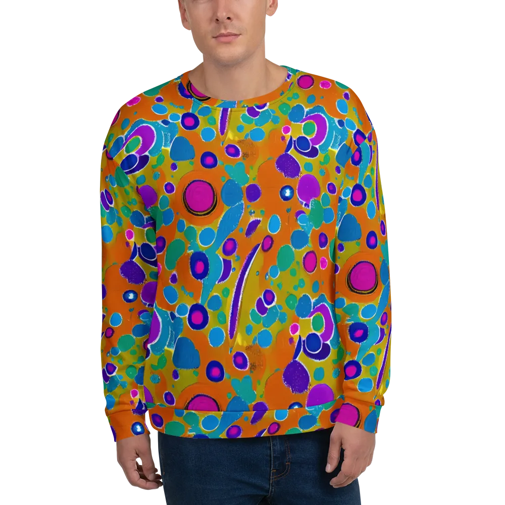 Chromatic Splash on Sweatshirt — Front