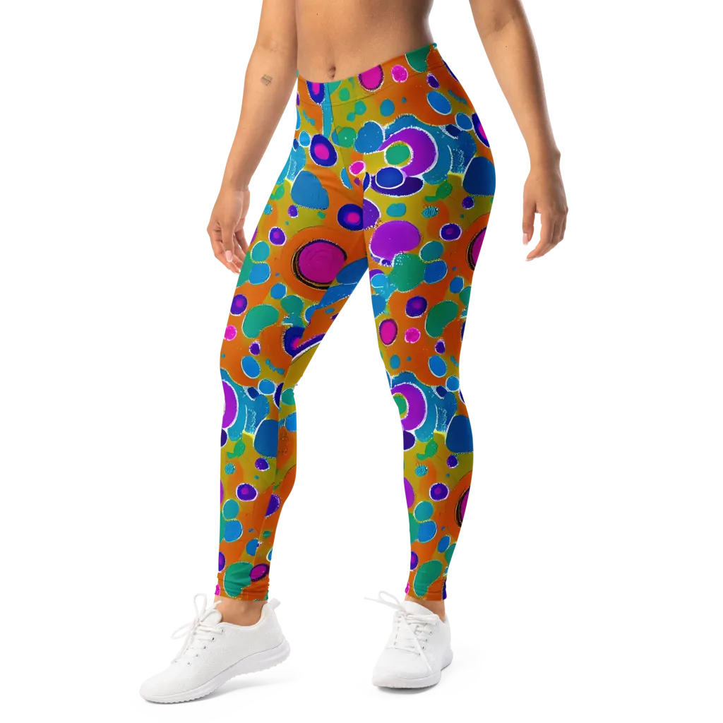 Chromatic Splash on Leggings — Left Front