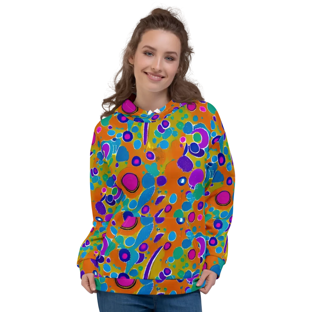 Chromatic Splash on Hoodie — Front