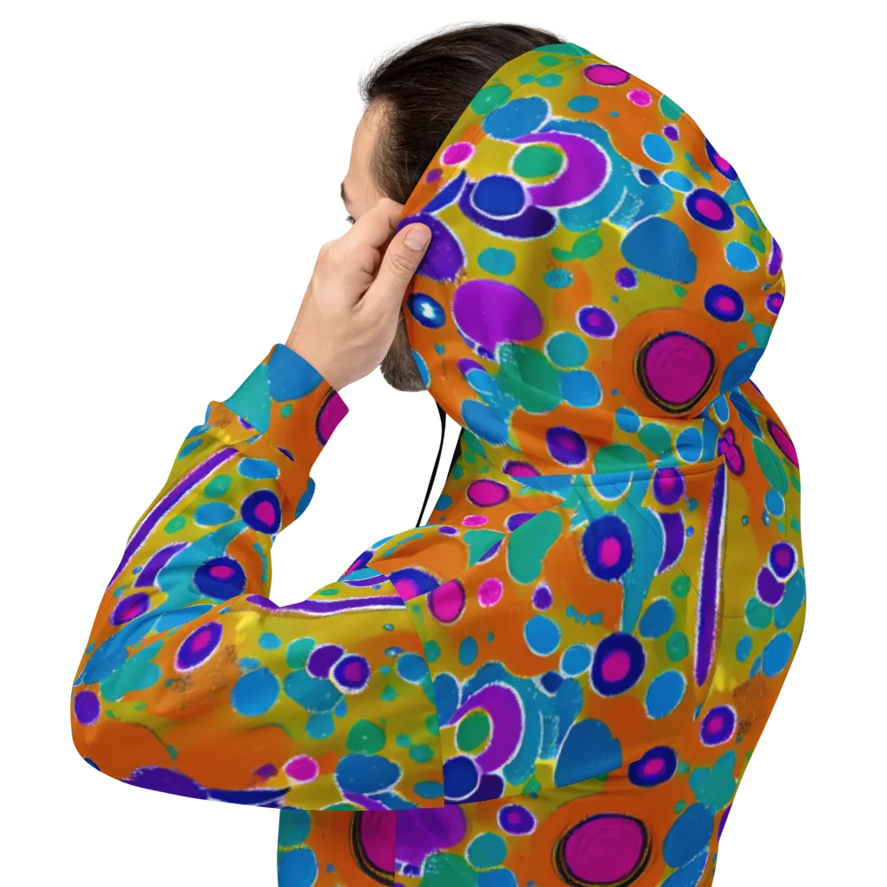Chromatic Splash on Hoodie — Back