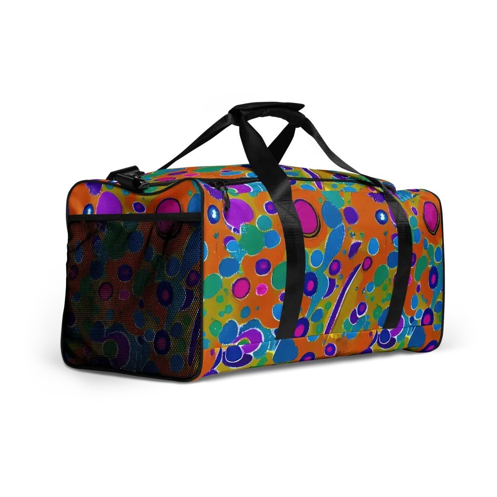 Chromatic Splash on Duffle Bag — Right Front