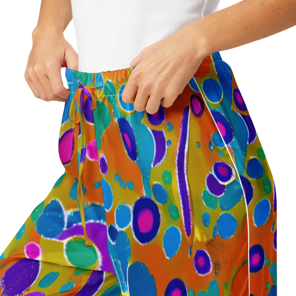 Chromatic Splash on Women's Pajama Pants — Product details
