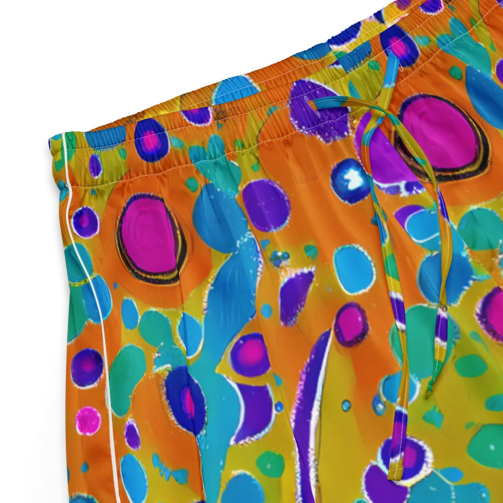 Chromatic Splash on Women's Pajama Shorts — Product details