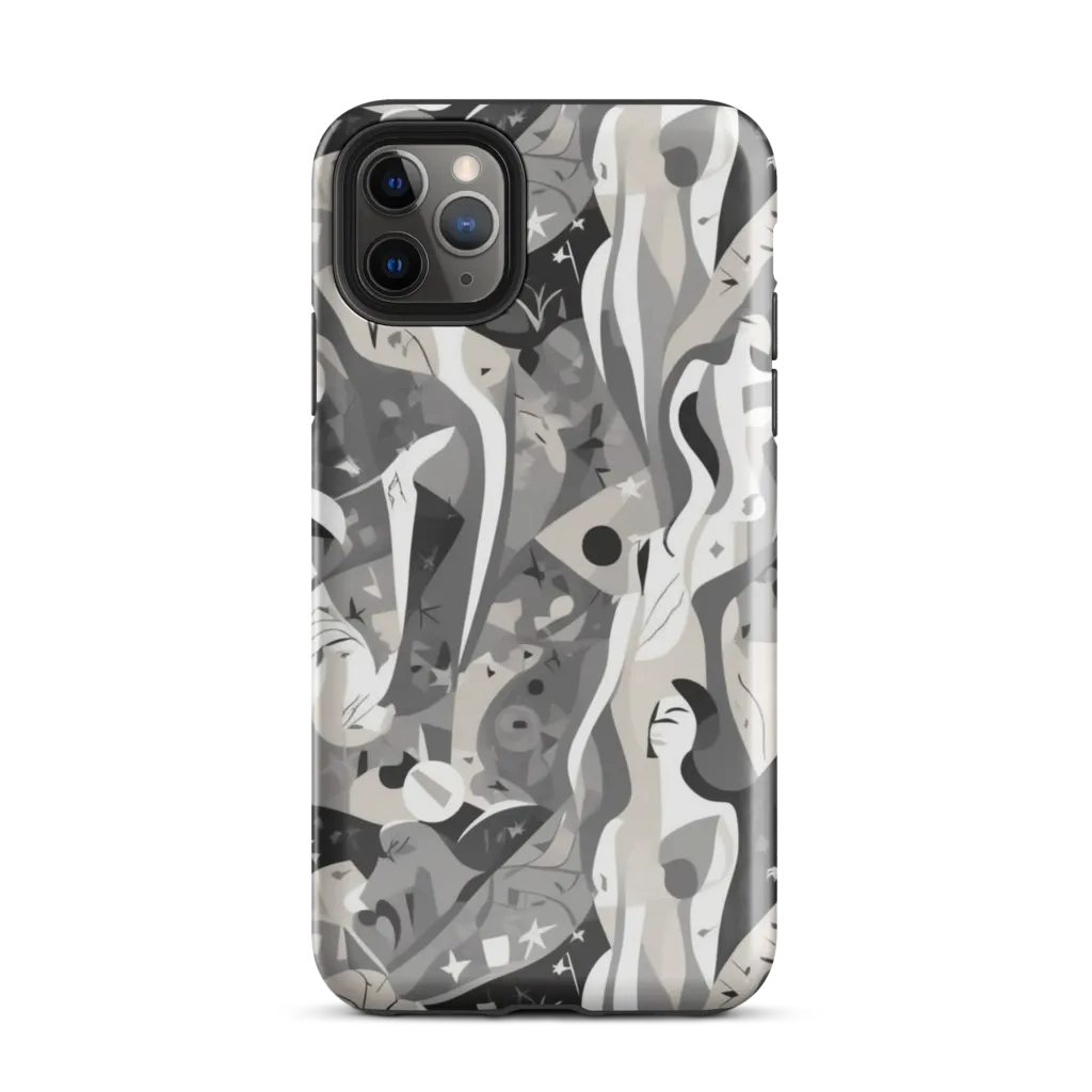 Moonlit Figures on Tough Case for iPhone® — Front