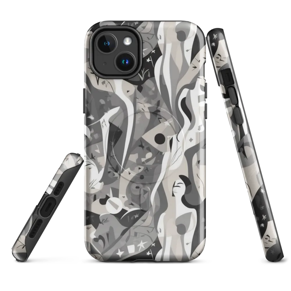 Moonlit Figures on MagSafe Tough Case for iPhone® — Front