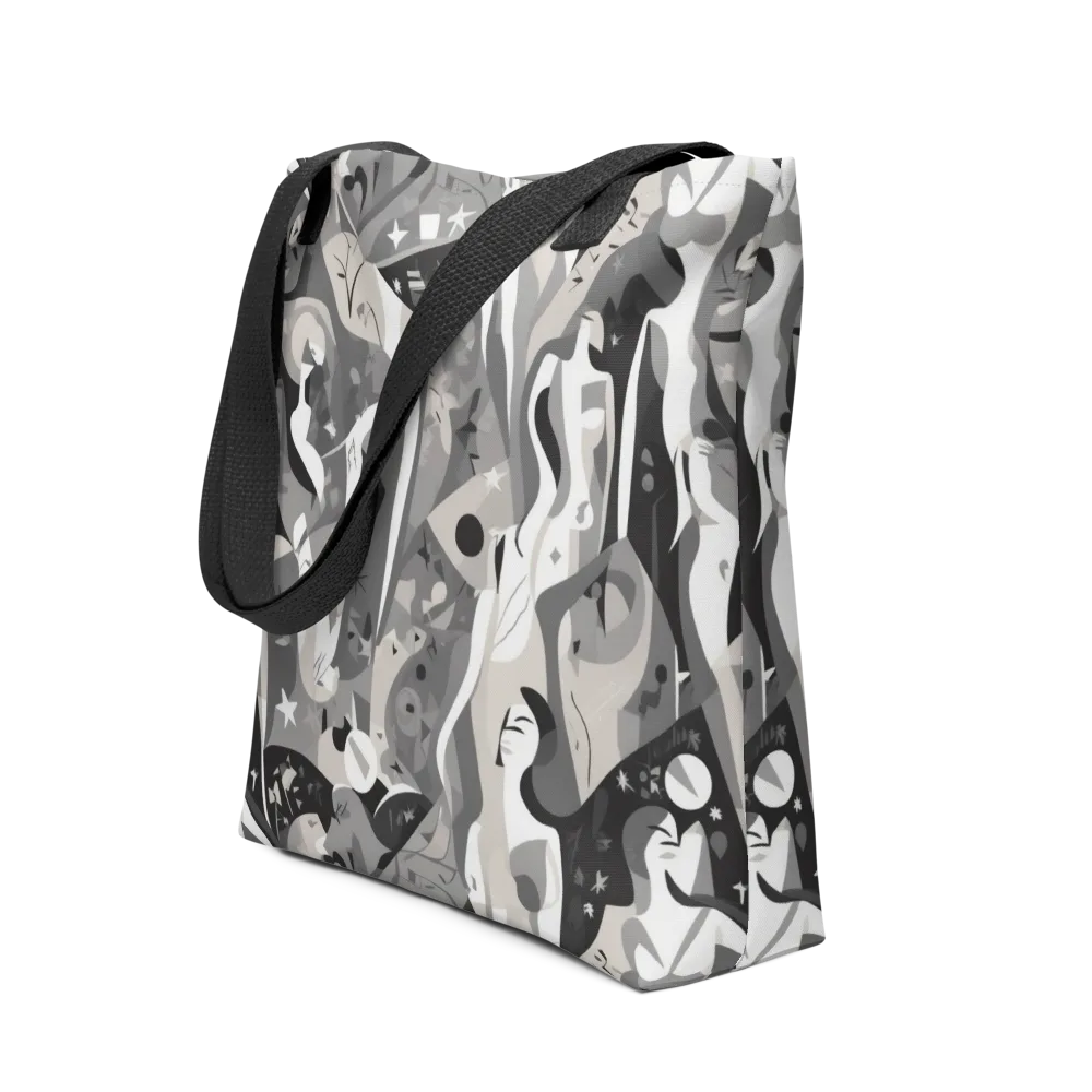 Moonlit Figures on Tote Bag — Front