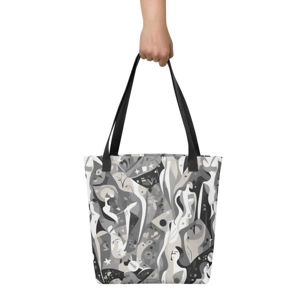 Moonlit Figures on Tote Bag — Front