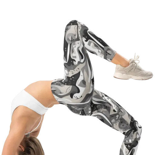 Moonlit Figures on a Leggings
