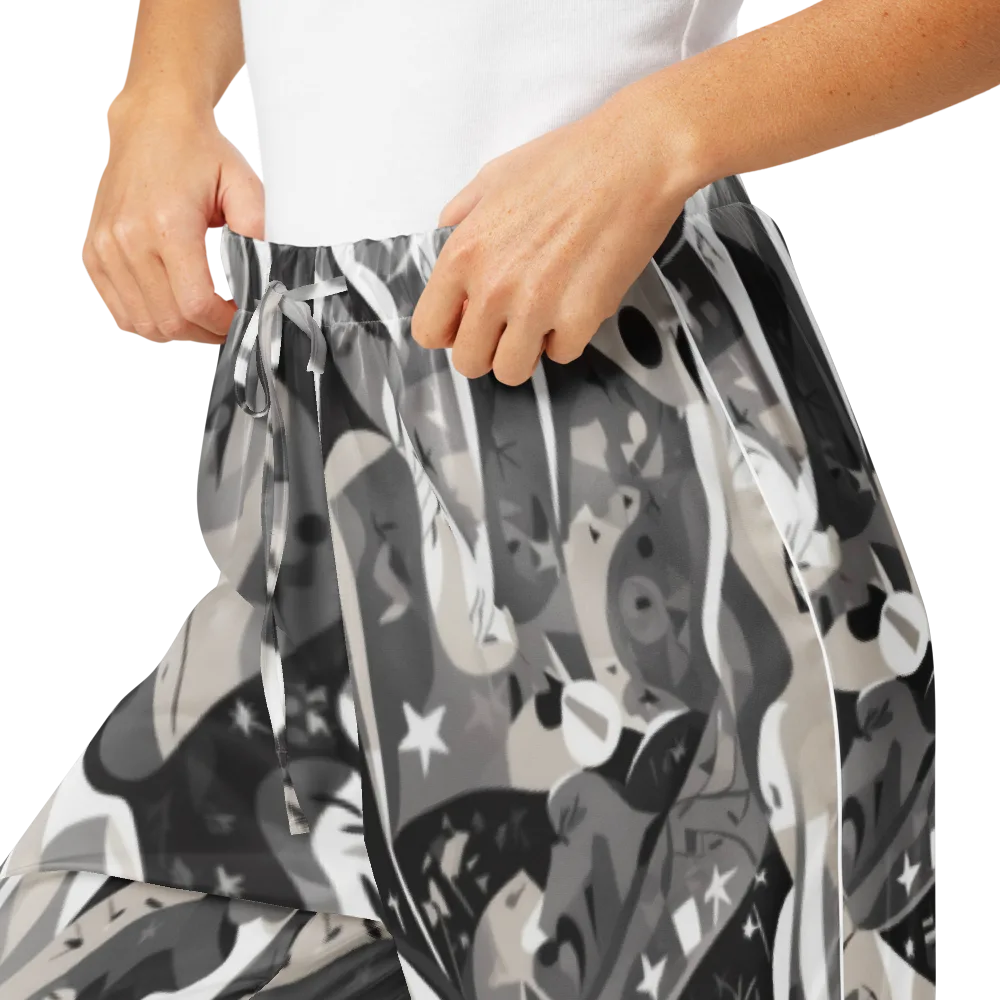 Moonlit Figures on Women's Pajama Pants — Product details
