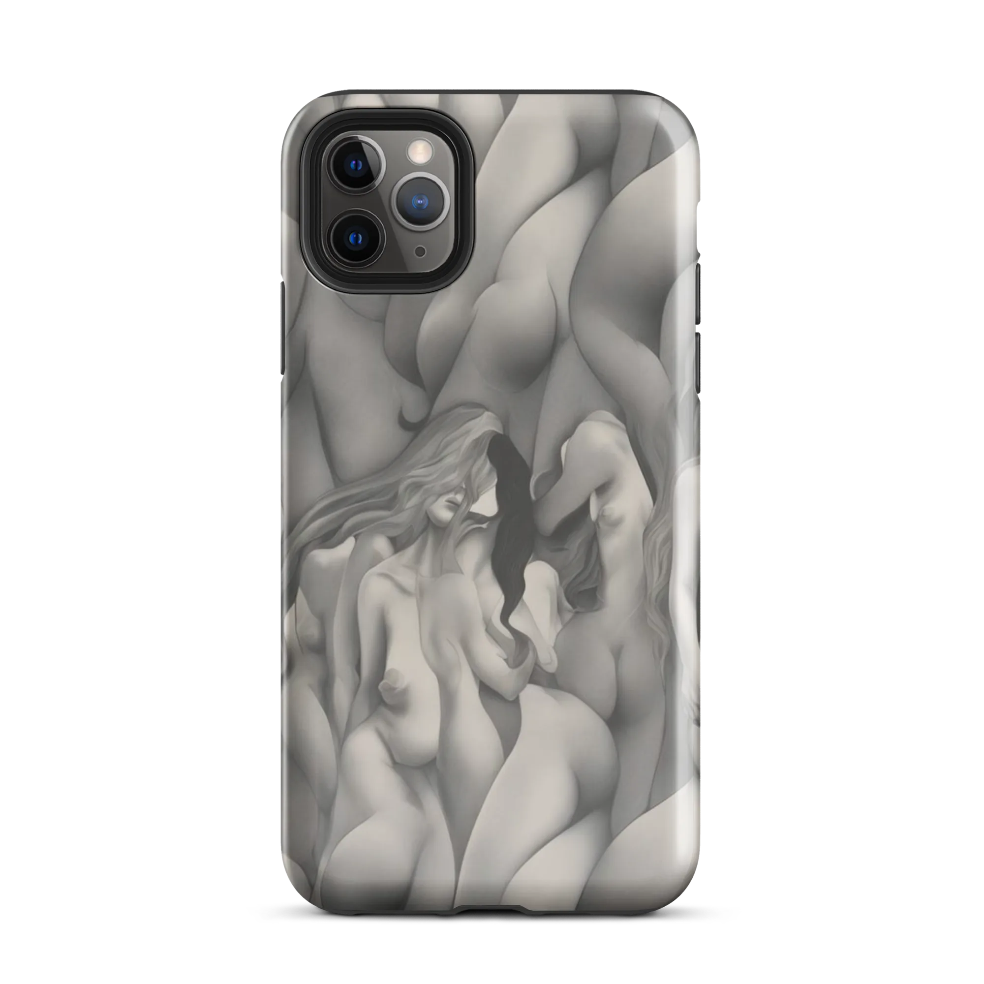 Silver Sirens on Tough Case for iPhone® — Front