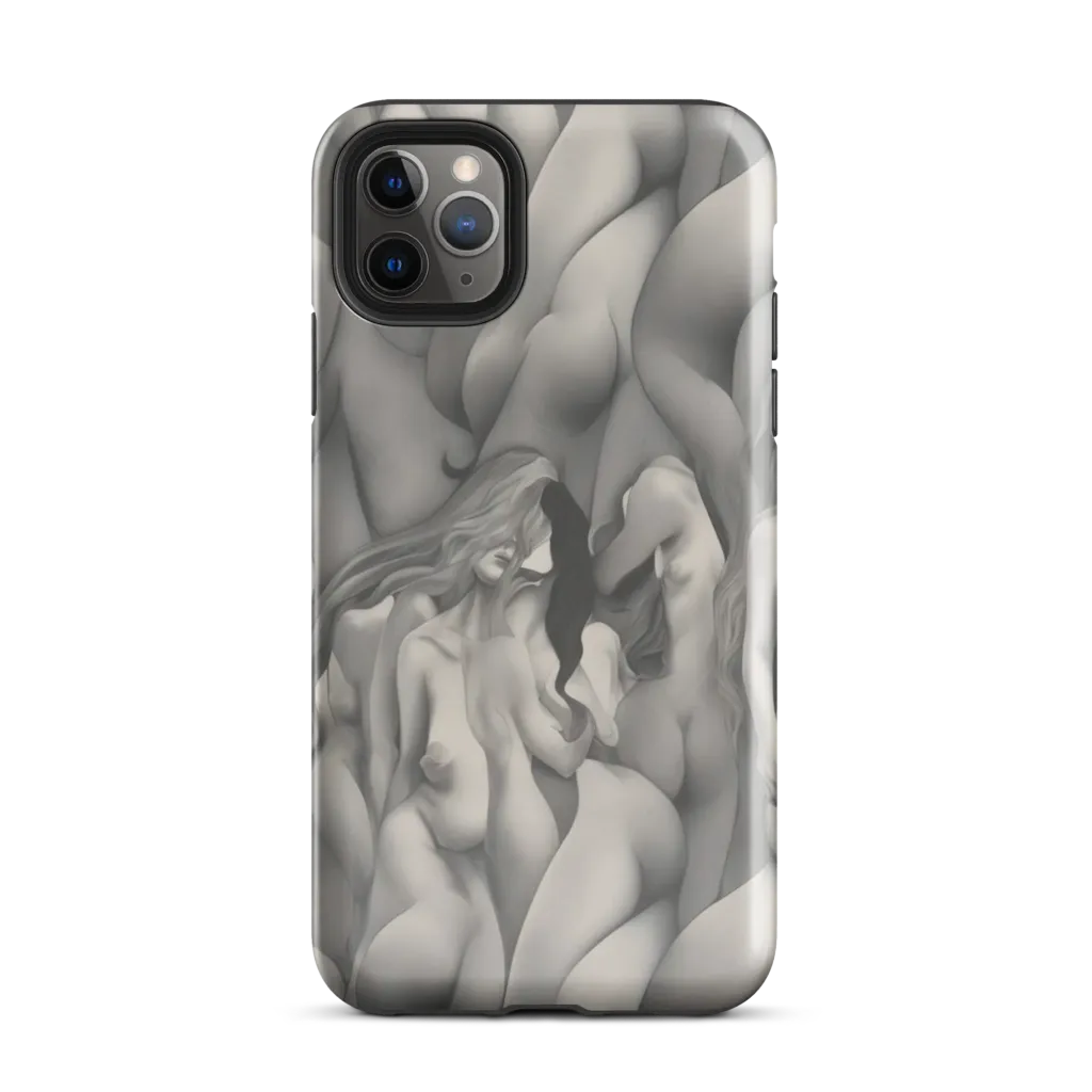 Silver Sirens on Tough Case for iPhone® — Front
