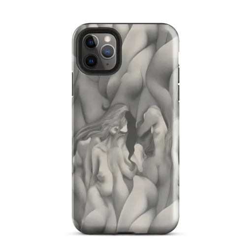 Silver Sirens on a Tough Case for iPhone®