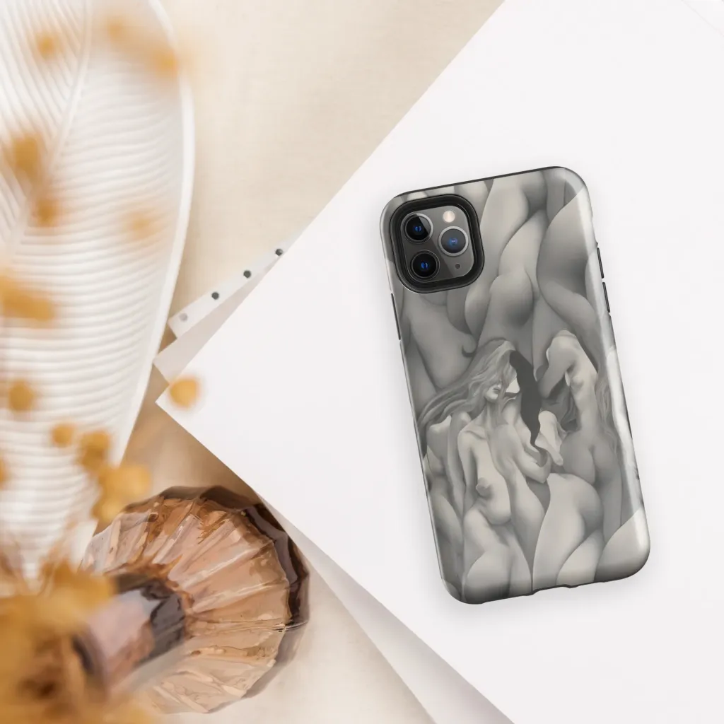 Silver Sirens on Tough Case for iPhone® — Front