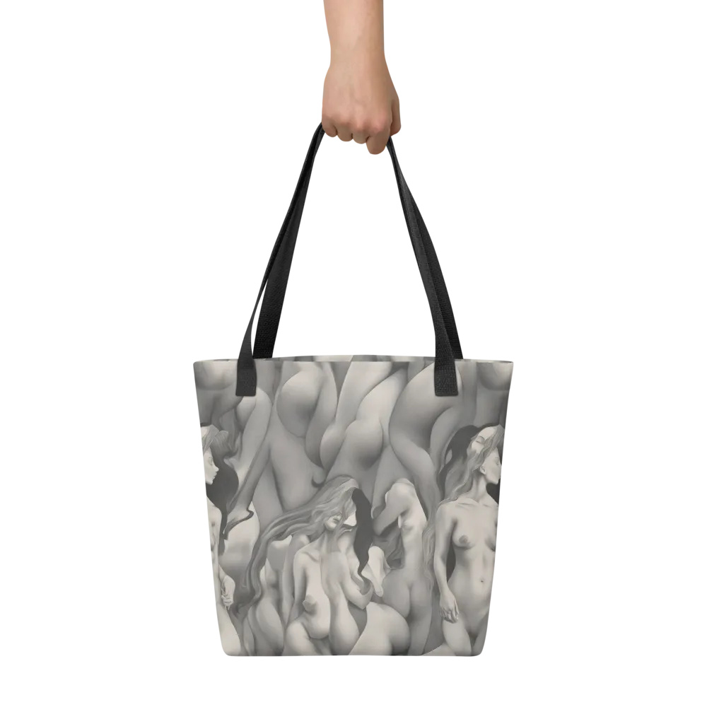 Silver Sirens on Tote Bag — Front