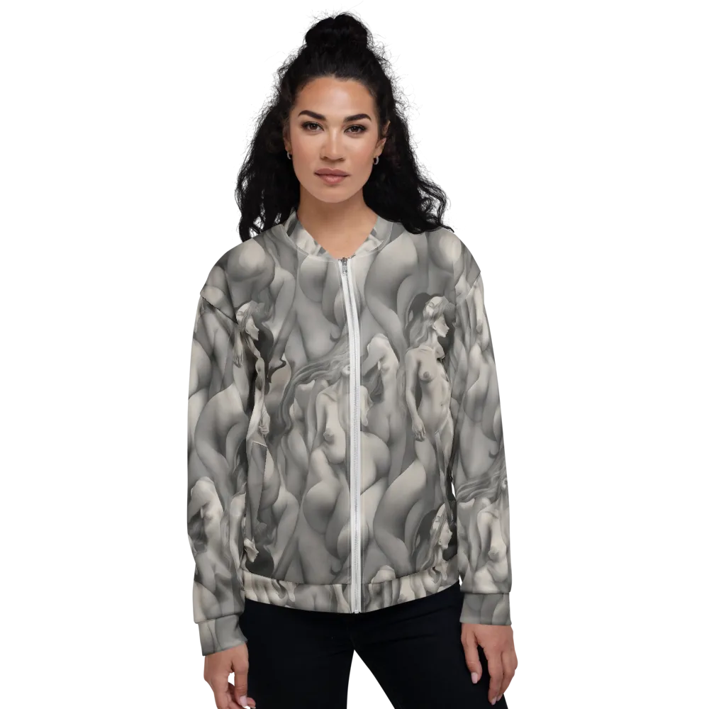Silver Sirens on Bomber Jacket — Front