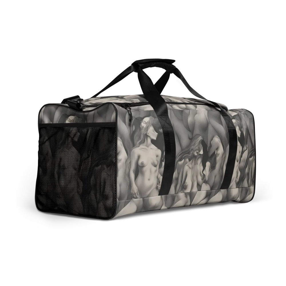 Silver Sirens on Duffle Bag — Right Front