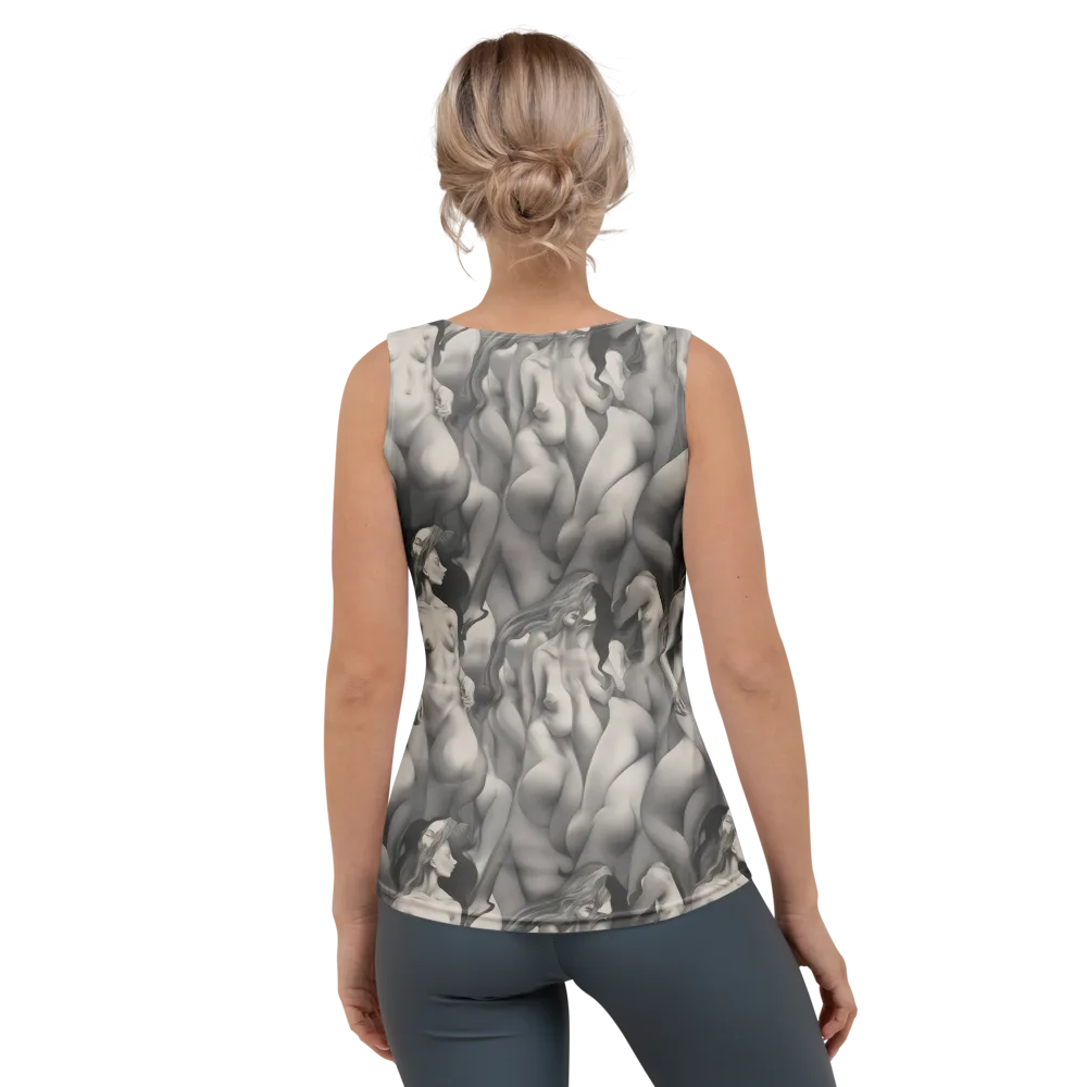 Silver Sirens on Women's Tank Top — Back