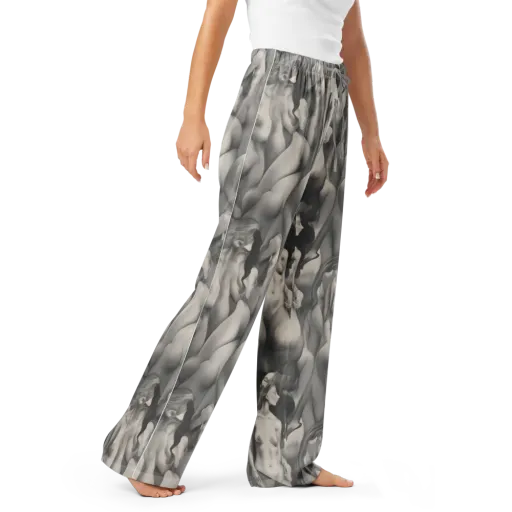 Silver Sirens on a Women's Pajama Pants