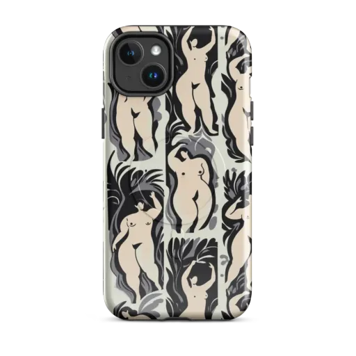 Ivory Figure Garden on a MagSafe Tough Case for iPhone®