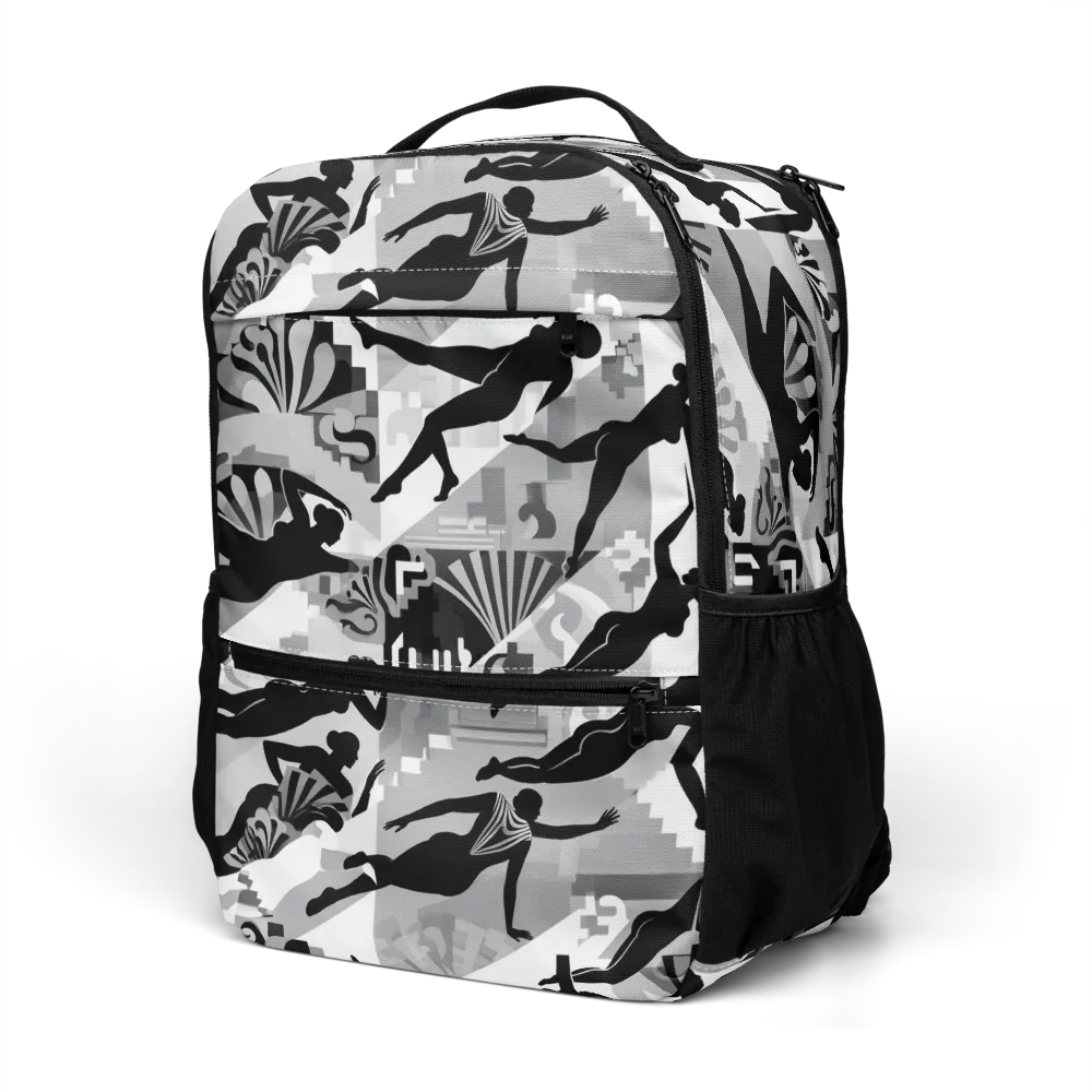 Deco Divers on Utility Backpack — Left Front