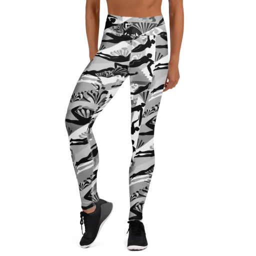 Deco Divers on a Yoga Leggings