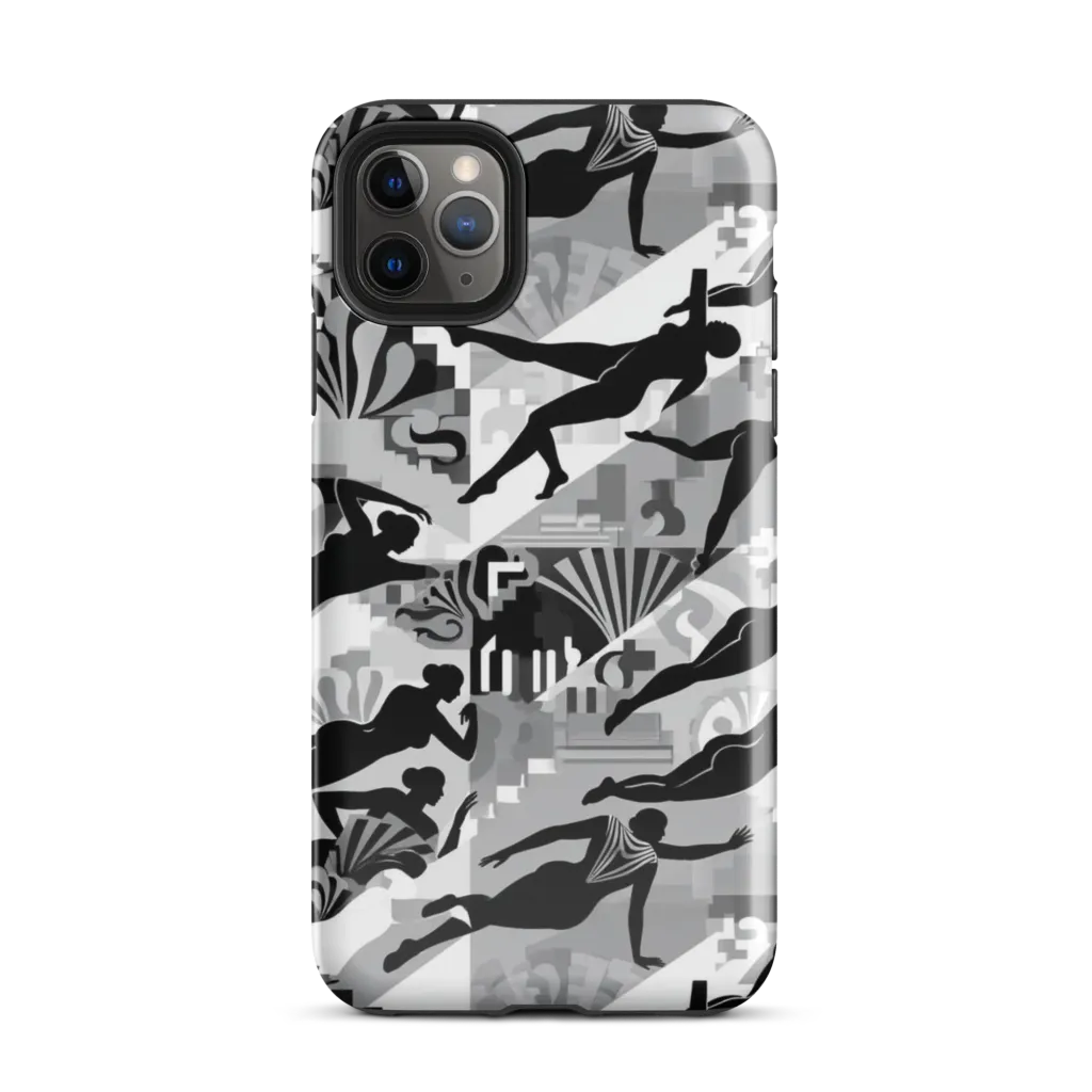 Deco Divers on Tough Case for iPhone® — Front